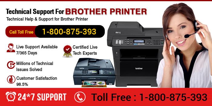 Brother Printer 1800-875-393 Customer Care Number