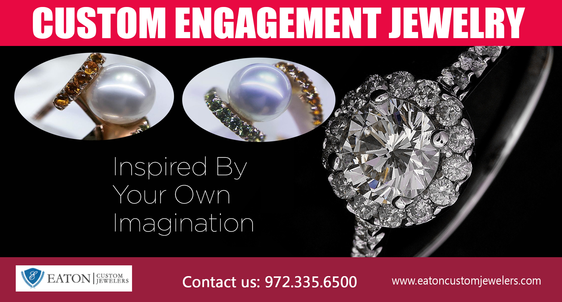 Custom Engagement Jewelry | 972 335 6500 | eatoncustomjewelers.com
