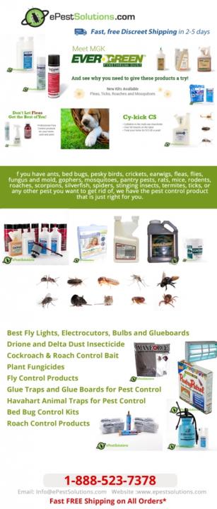 Professional pest control supplies