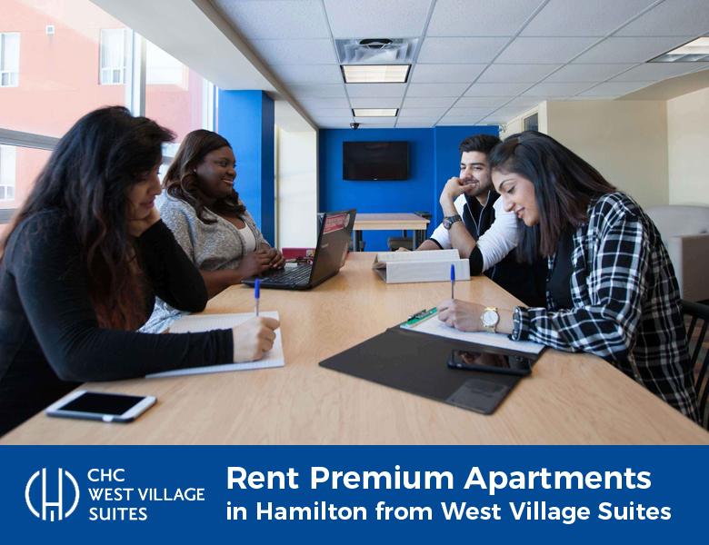 Rent Premium Apartments in Hamilton from West Village Suites