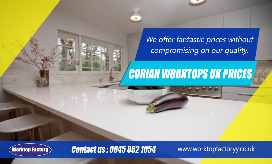 Corian Worktops UK Prices