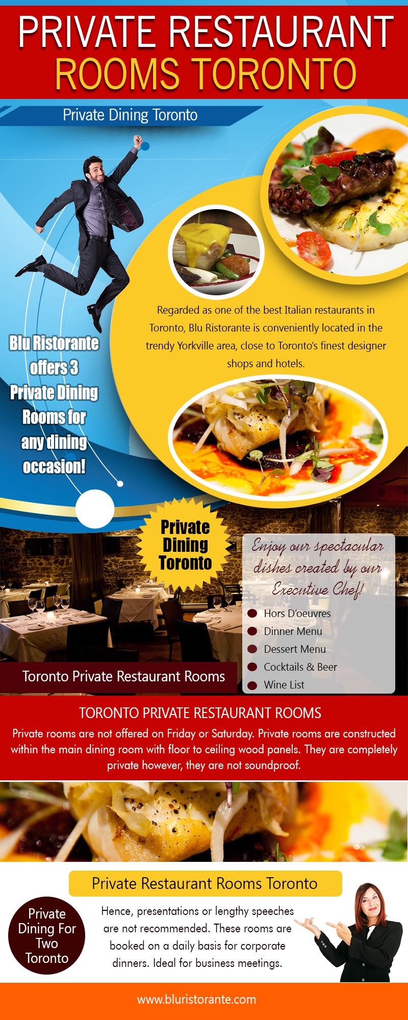 Toronto private dining