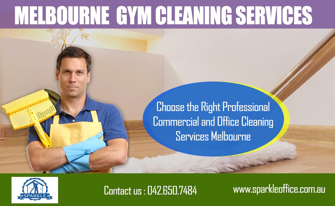 Melbourne Gym cleaning services