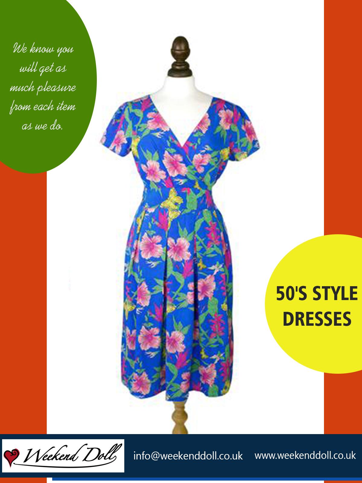50's style dresses