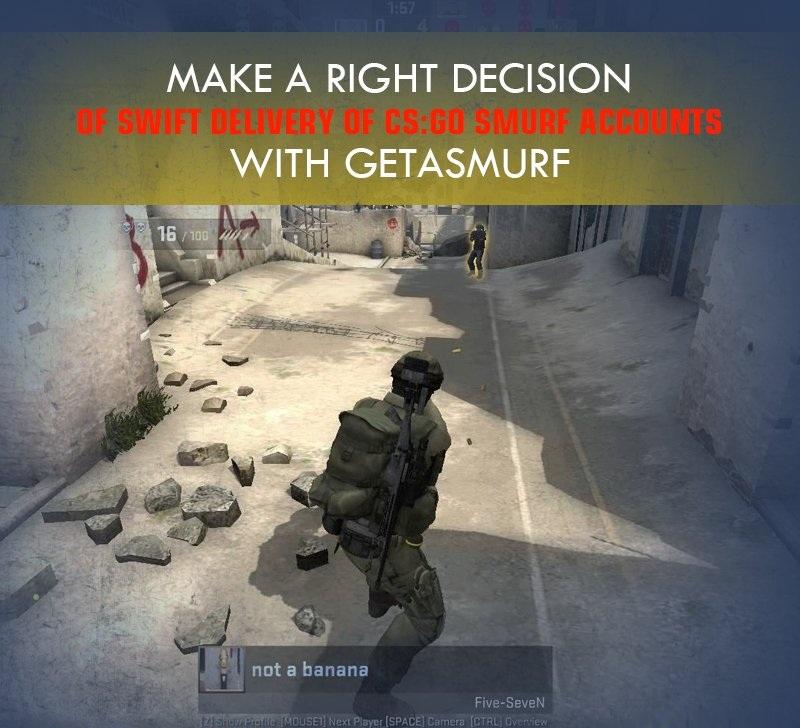 Make A Right Decision Of Swift Delivery Of CS: GO Smurf Accounts With GETASMURF
