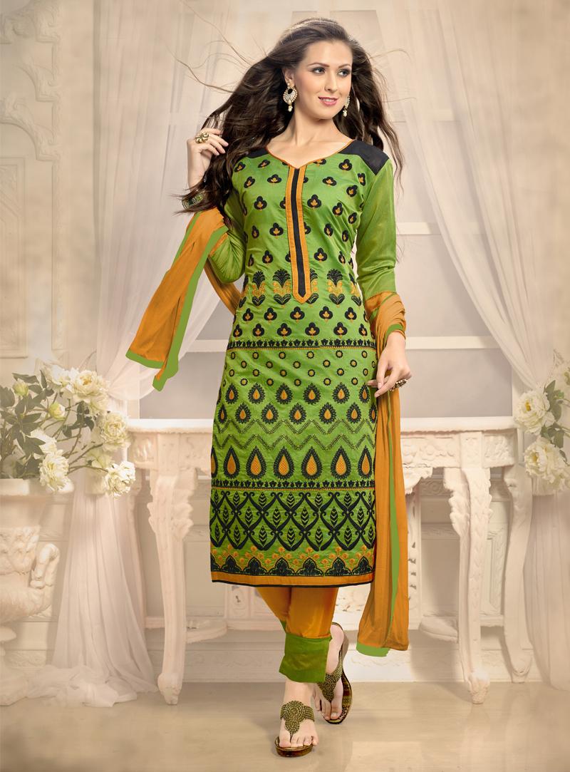 Latest Designer Churidar Salwar Suits Online With 60% Discount Price