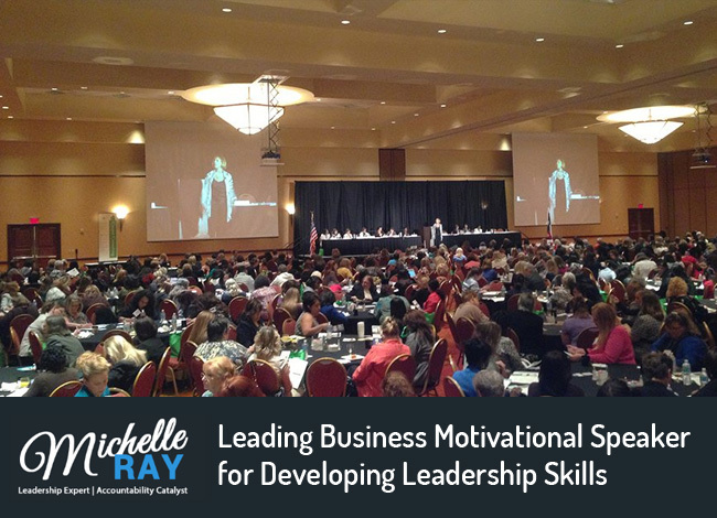 Michelle Ray - Leading Business Motivational Speaker for Developing Leadership Skills