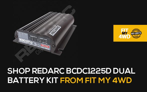 Shop Redarc BCDC1225D Dual Battery Kit from Fit My 4WD