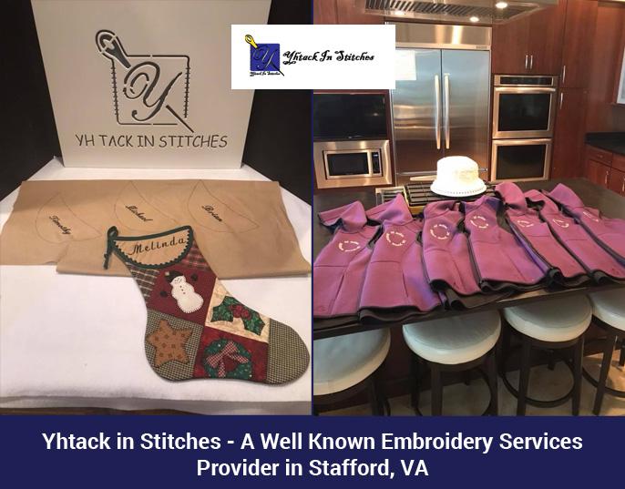 Yhtack in Stitches - A Well Known Embroidery Services Provider in Stafford, VA