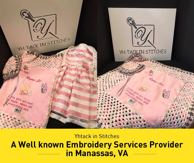 Yhtack in Stitches - A Well known Embroidery Services Provider in Manassas, VA