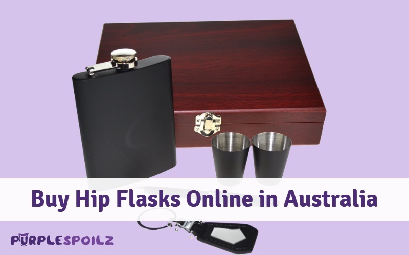 Buy Hip Flasks Online in Australia from PurpleSpoilz