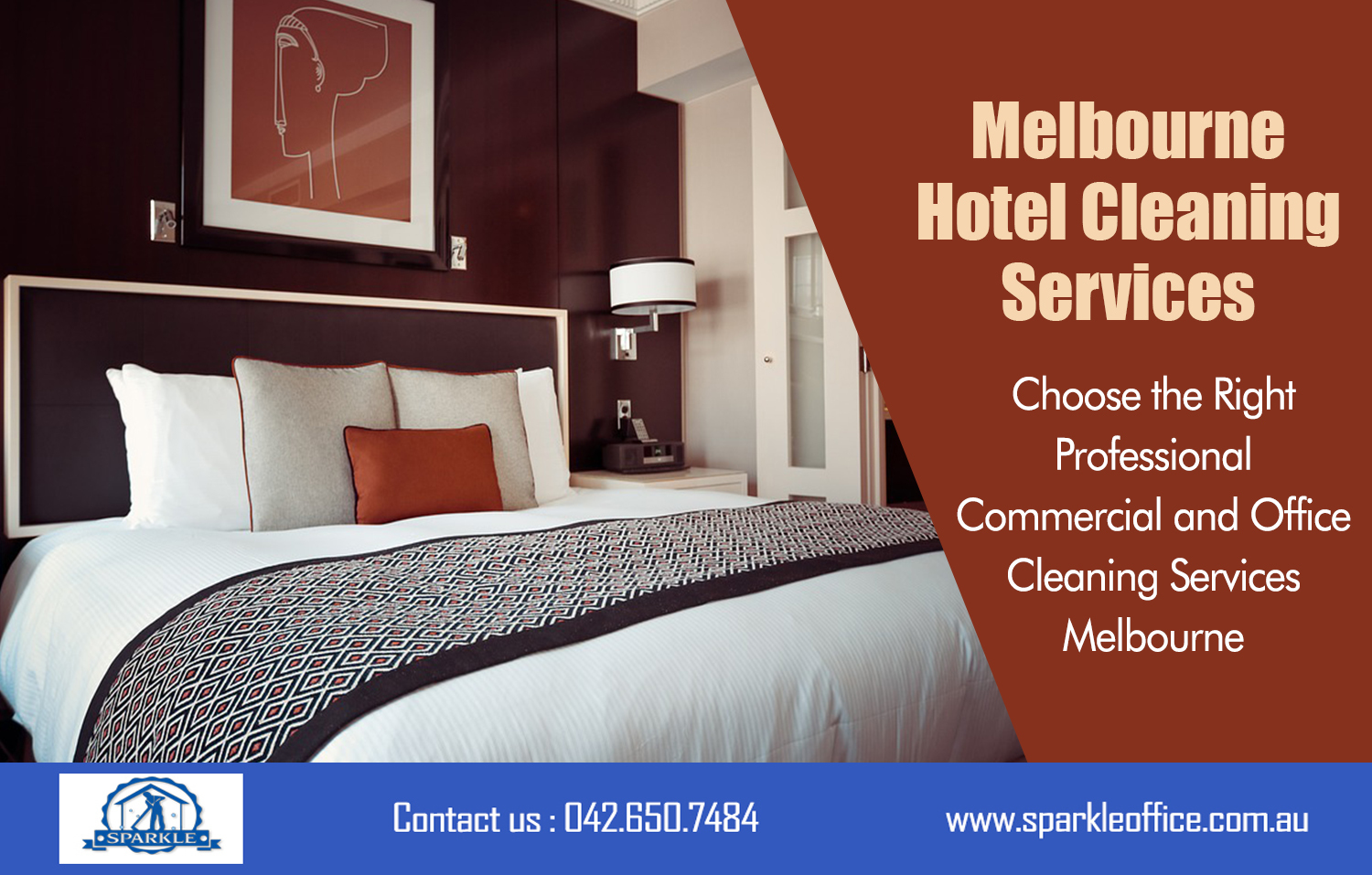 Melbourne Hotel Cleaning Services| Call Us - 042 650 7484  | sparkleoffice.com.au