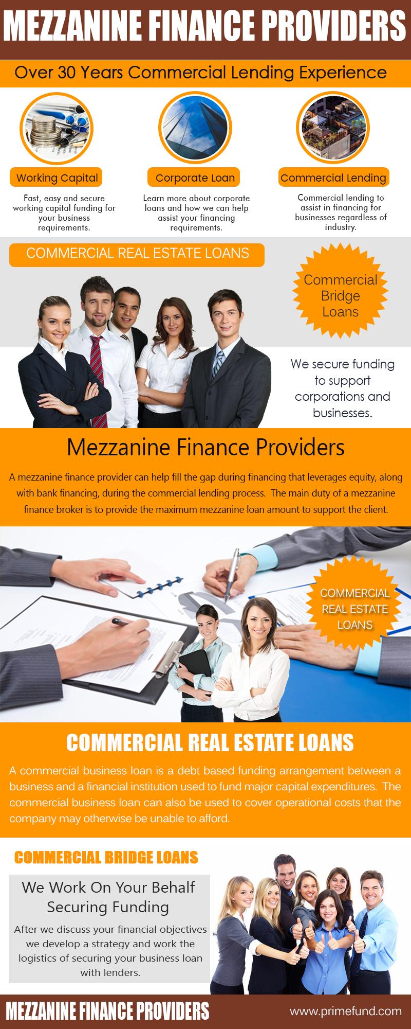 Mezzanine Finance Providers