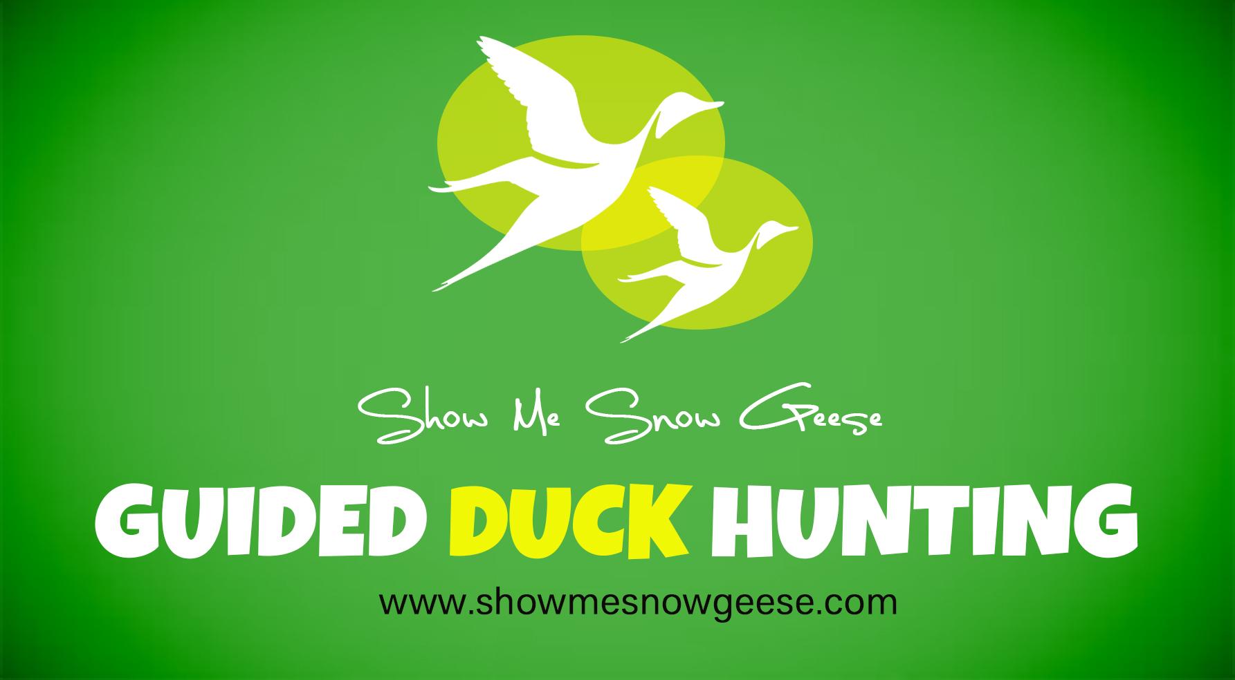 Guided Duck Hunting