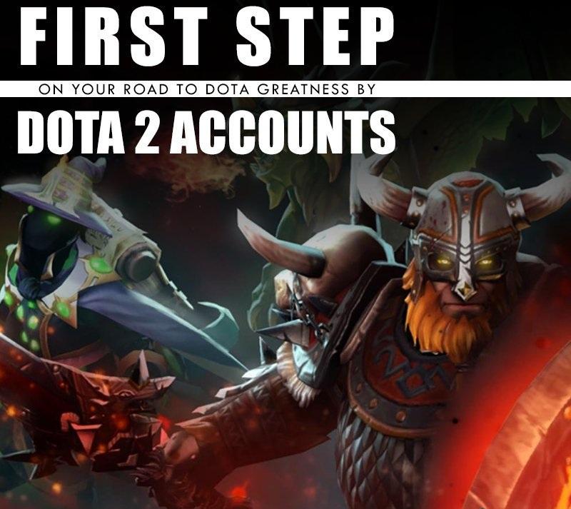 First step on your road to dota greatness by dota 2 accounts