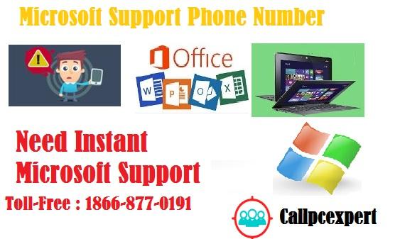 Instant dial 1866-877-0191 for Microsoft support phone number in USA and Canada
