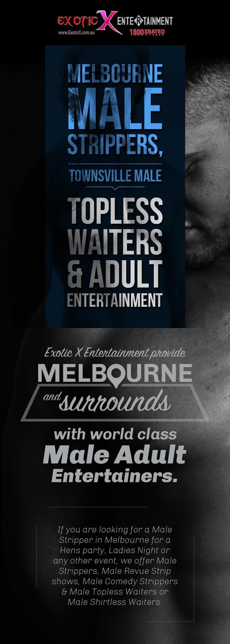 Hire Premium Male Strippers in Melbourne from Exotic X Entertainment