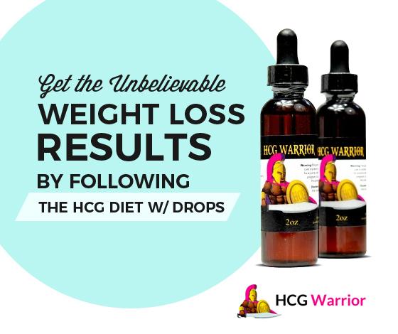Get the Unbelievable Weight Loss Results by Following the HCG Diet w/ Drops