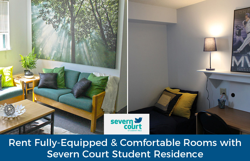Rent Fully-Equipped & Comfortable Rooms with Severn Court Student Residence
