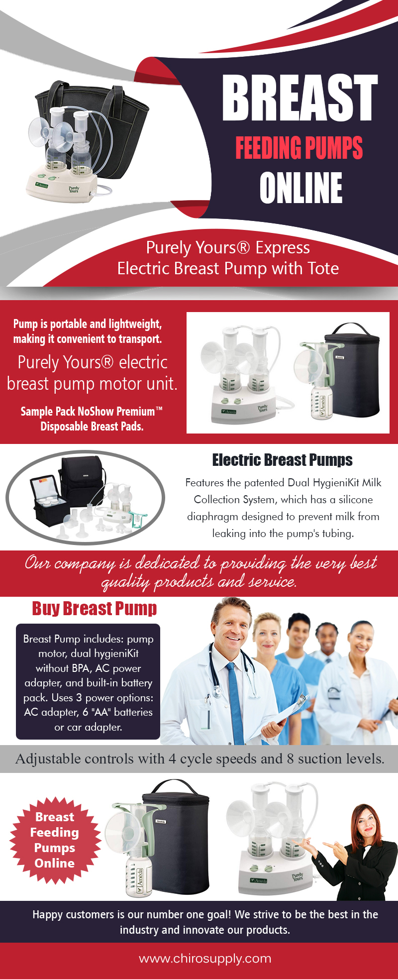 Breast Feeding Pumps Online | 8775639660 | chirosupply.com