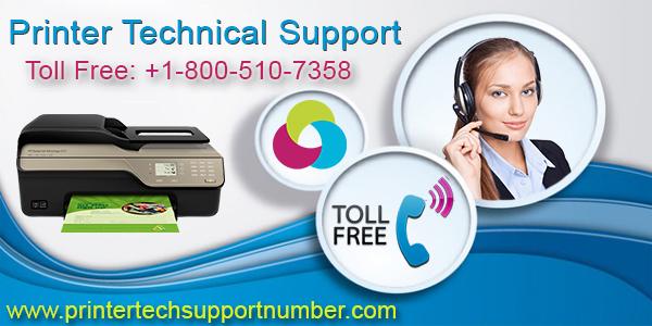 To get Printer Technical Suppport Service Dial 1800-510-7358