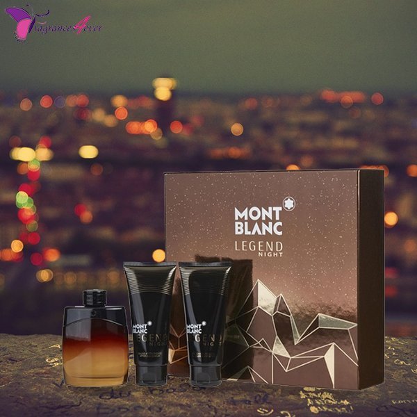 Montblanc Legend Night EDP 3 Pc gift set for Men