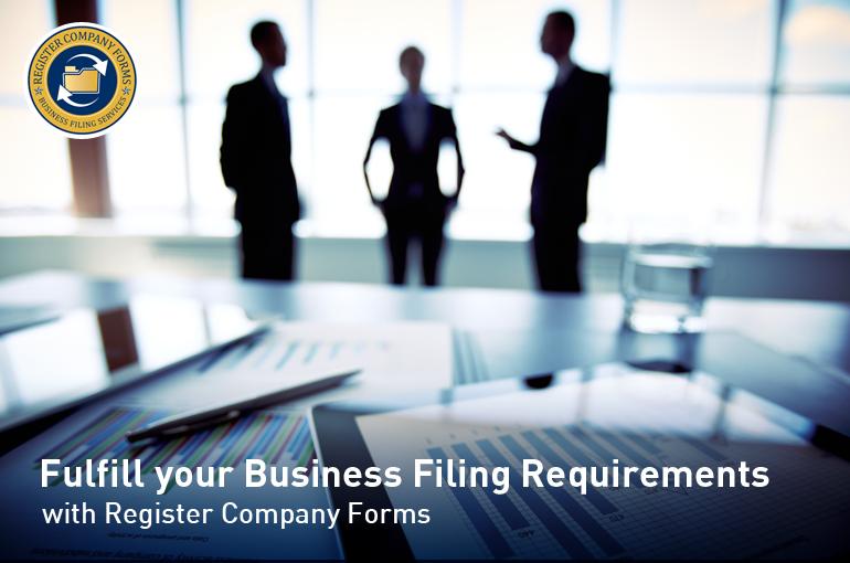 Fulfill your Business Filing Requirements with Register Company Forms