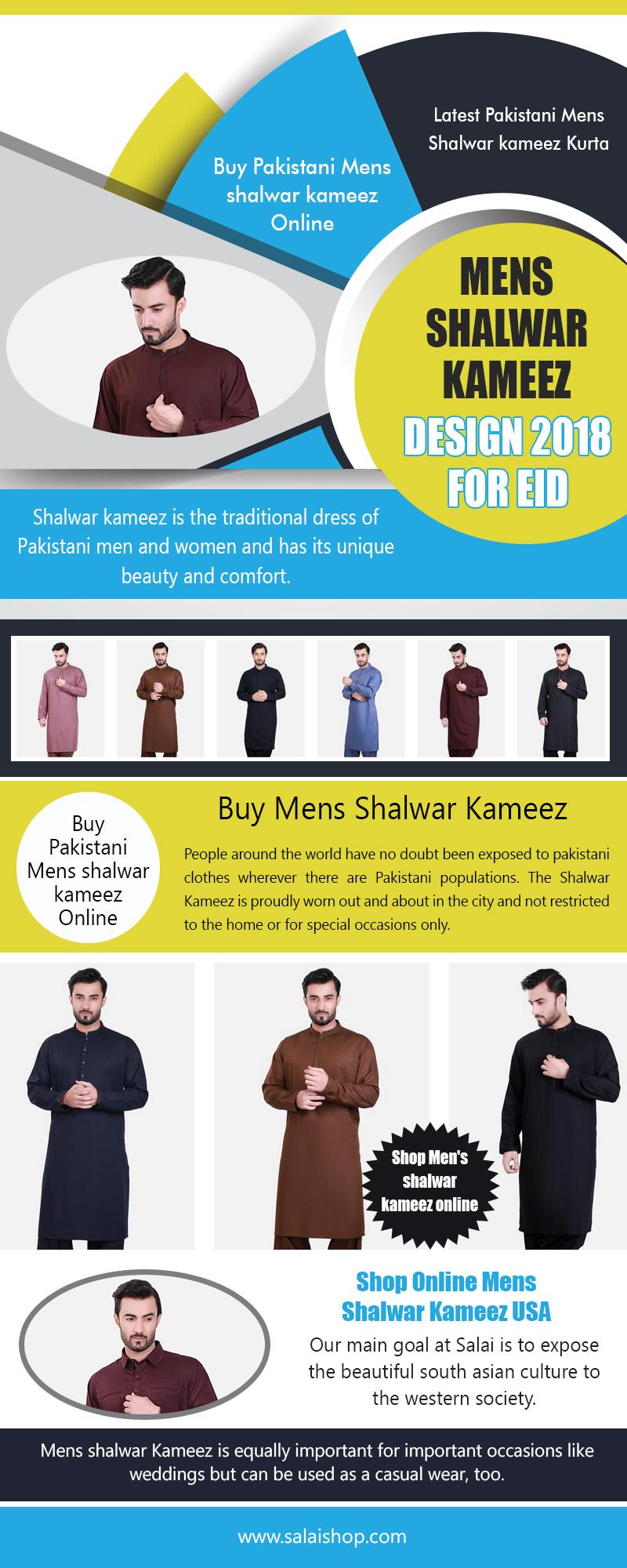 Mens Shalwar Kameez Design 2018 for Eid