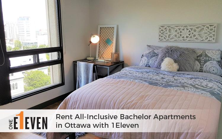 Rent All-Inclusive Bachelor Apartments in Ottawa with 1Eleven