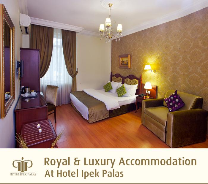 Royal & Luxury Accommodation At Hotel Ipek Palas