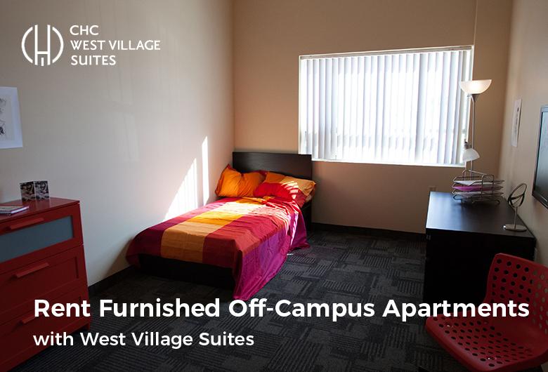 Rent Furnished Off-Campus Apartments with West Village Suites