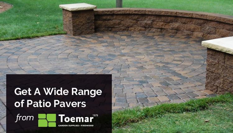 Get A Wide Range of Patio Pavers from Toemar