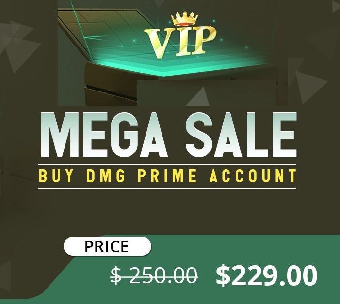 MEGA SALE- Buy DMG Prime Account