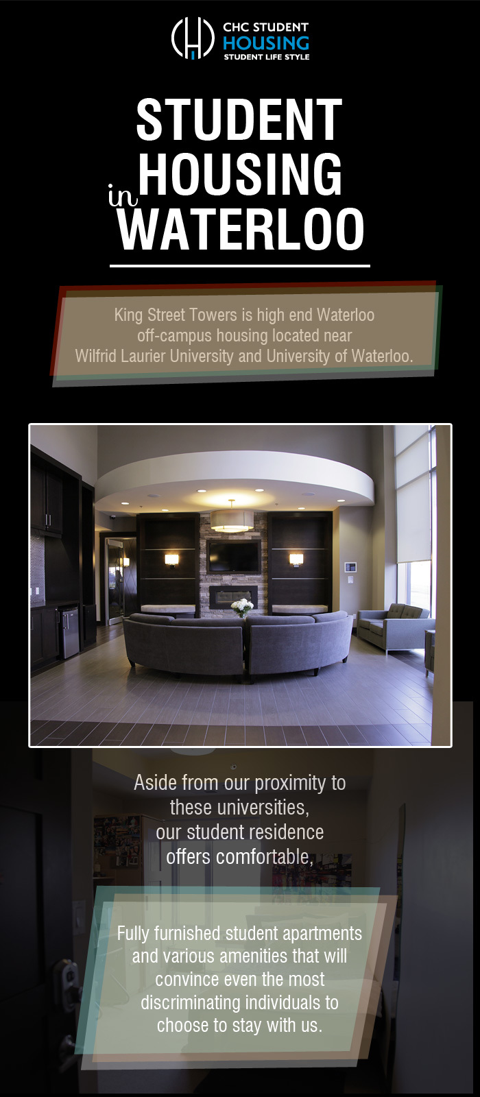 King Street Towers – Your Preferred Fully Furnished Student Housing in Waterloo