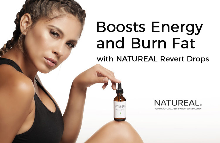 Boost Energy and Burn Fat with NATUREAL Revert Drops