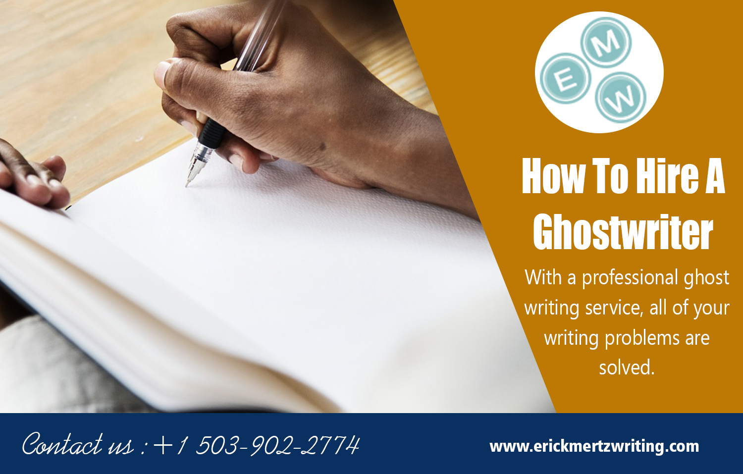 How To Hire A Ghostwriter | erickmertzwriting.com 