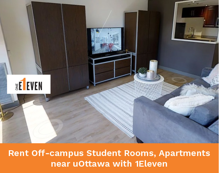 Rent Off-campus Student Rooms, Apartments near uOttawa with 1Eleven