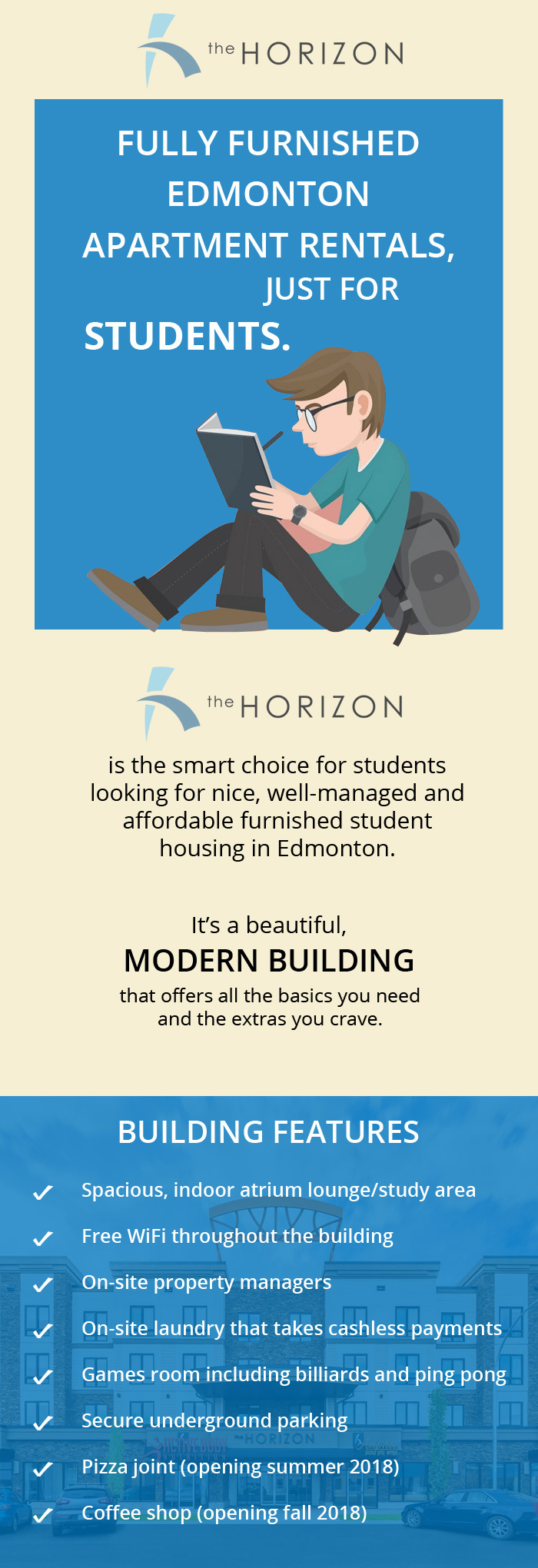 Choose Horizon Residence Student Suites for a Comfortable Student Living Experience