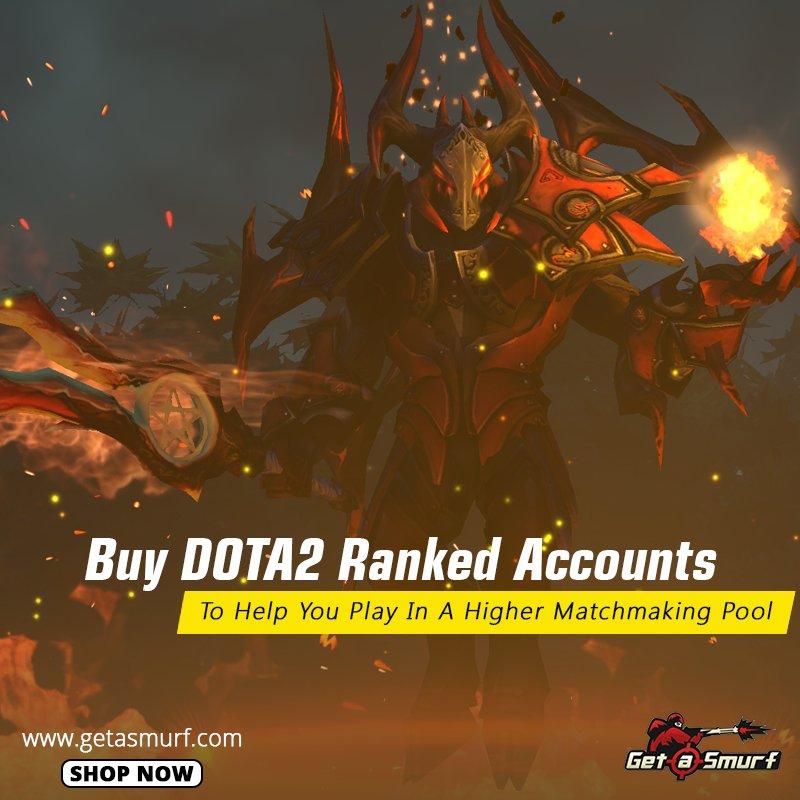Buy Dota2 Ranked Accounts to Help You in a Higher Matchmaking Pool