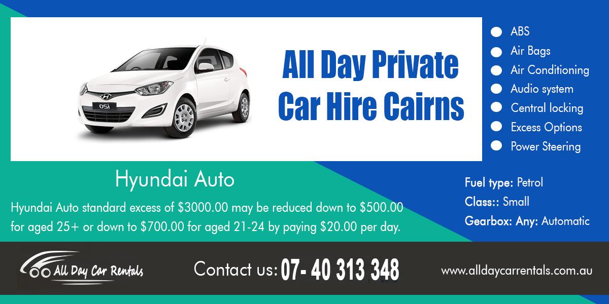 All Day Private Car Hire Cairns