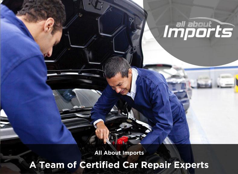 All About Imports – A Team of Certified Car Repair Experts