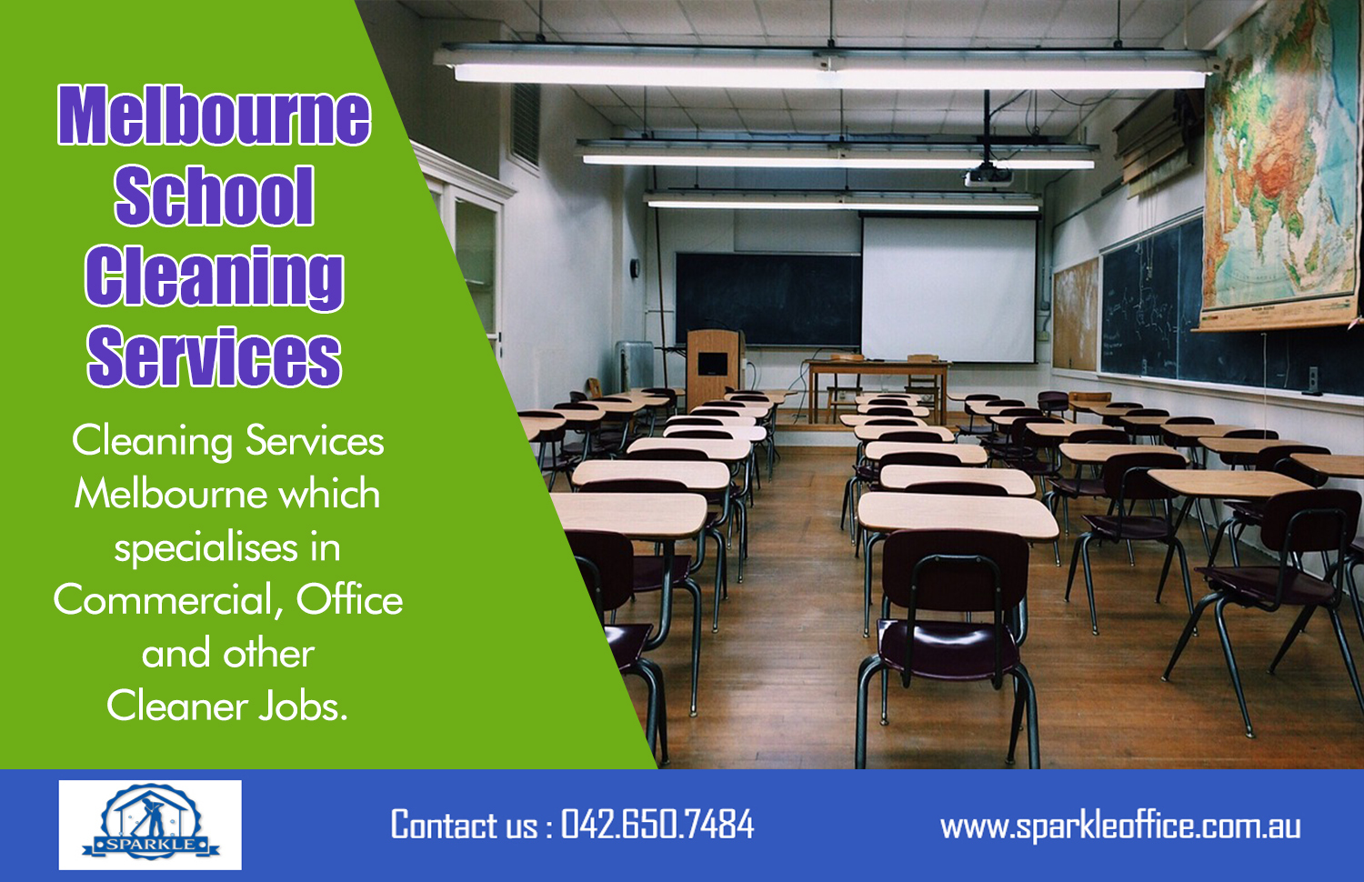Melbourne School Cleaning Services| Call Us - 042 650 7484  | sparkleoffice.com.au