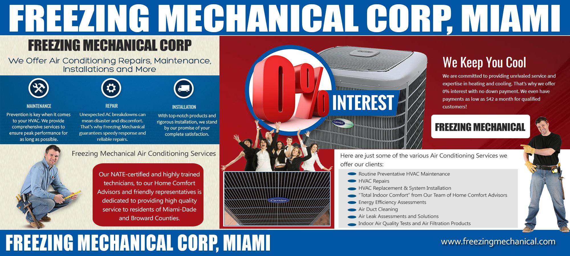 Freezing Mechanical Air Conditioning Services   