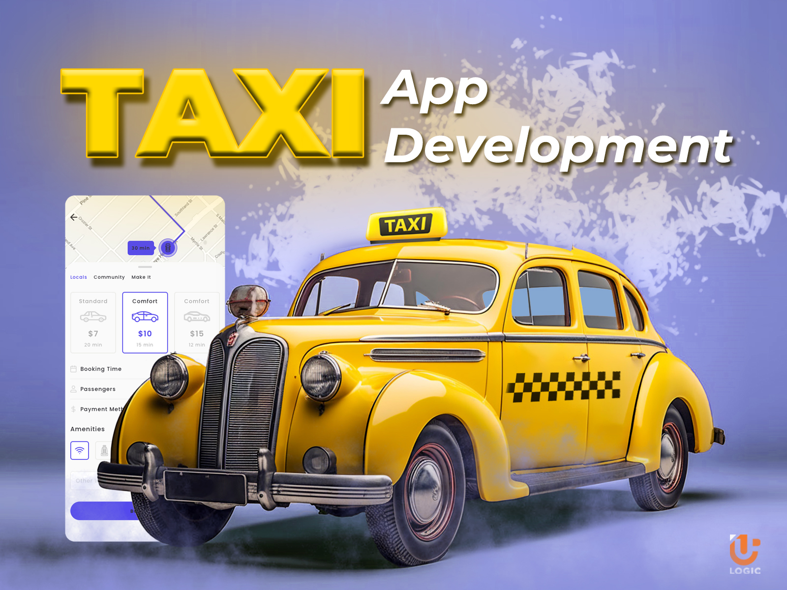 Taxi App Development By Uplogic Technologies