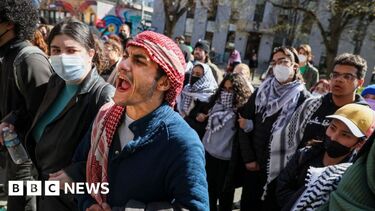 Campus protests: Hundreds arrested at universities across US as Gaza demonstrations continue