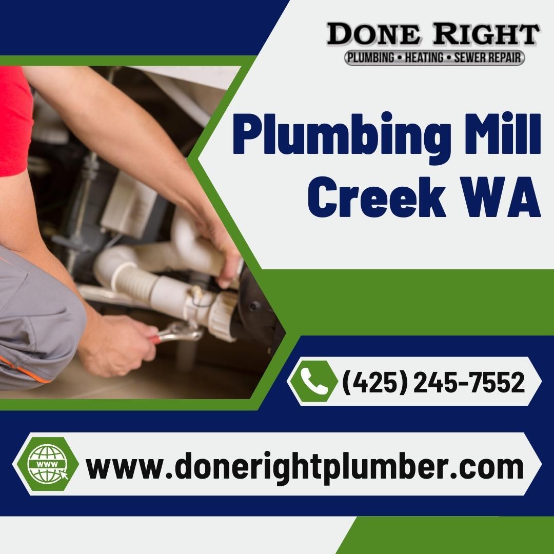 Plumbing Mill Creek Washington