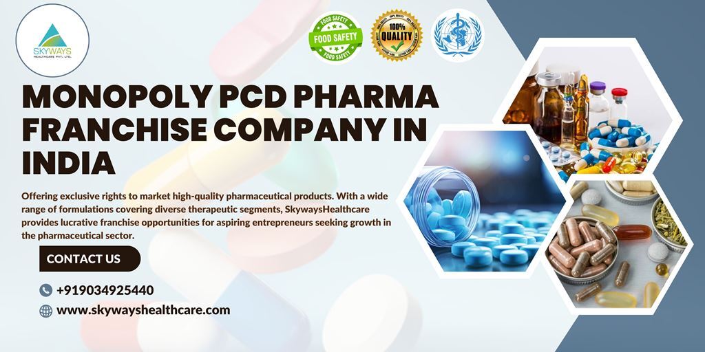Monopoly PCD Pharma Franchise Company in India | SkywaysHealthcare