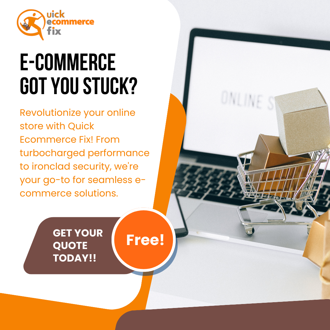 Ecommerce Got You Stuck | Quick Ecommerce Fix