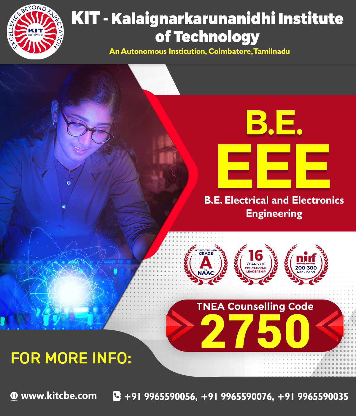 Electrical &amp; Electronics Engineering Colleges in Coimbatore