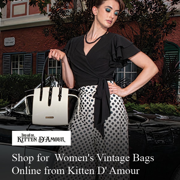 Shop for Women's Vintage Bags Online from Kitten D'Amour